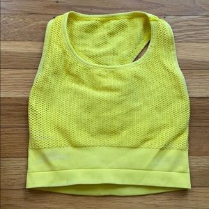 Alo Yoga Crop size XS yellow